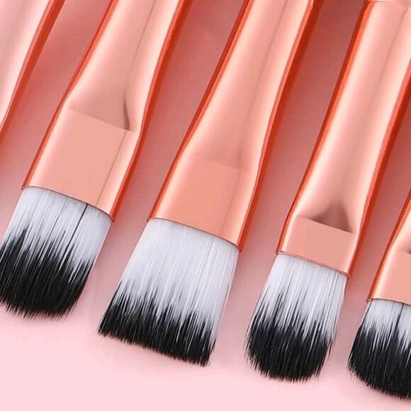 15 piece dual fiber black makeup brush set | 3 for $20 - Picture 2 of 6